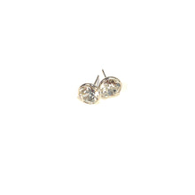 Load image into Gallery viewer, Swarovski Crystal Bezel Set Stud Earrings
