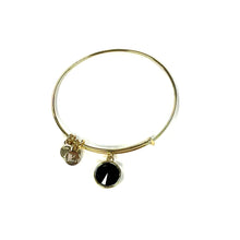 Load image into Gallery viewer, LV Swarovski Crystal Adjustable Bangle
