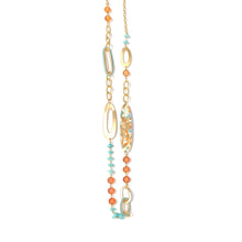 Load image into Gallery viewer, Large Oval It Up In Style Acrylic Long Necklace
