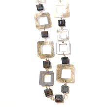 Load image into Gallery viewer, Square It Up In Style Acrylic Long Necklace

