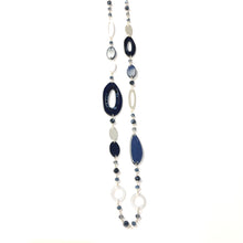 Load image into Gallery viewer, Oval It Up In Style Acrylic Long Necklace
