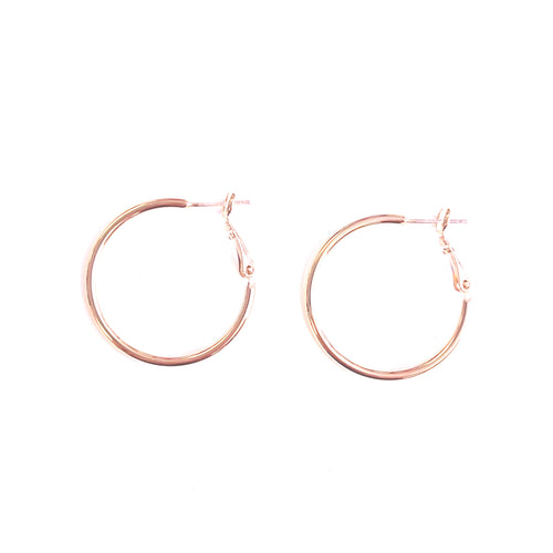 Classic Hoop Earrings - 25 mm