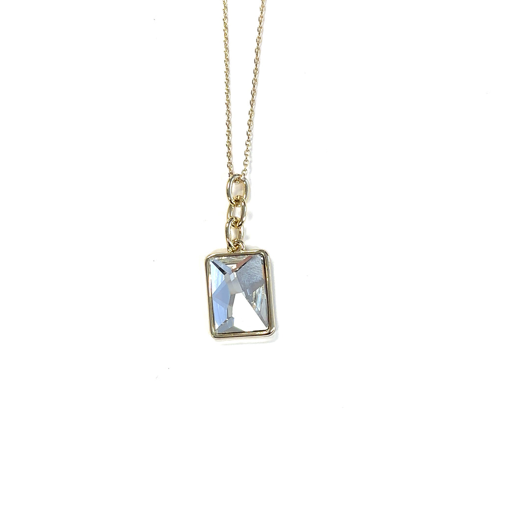 Mirror Mirror Swarovski Crystal Necklace