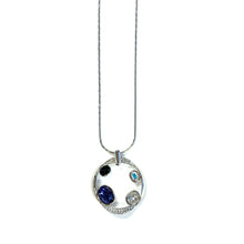 Load image into Gallery viewer, Swarovski Crystal Oval Inset Necklace
