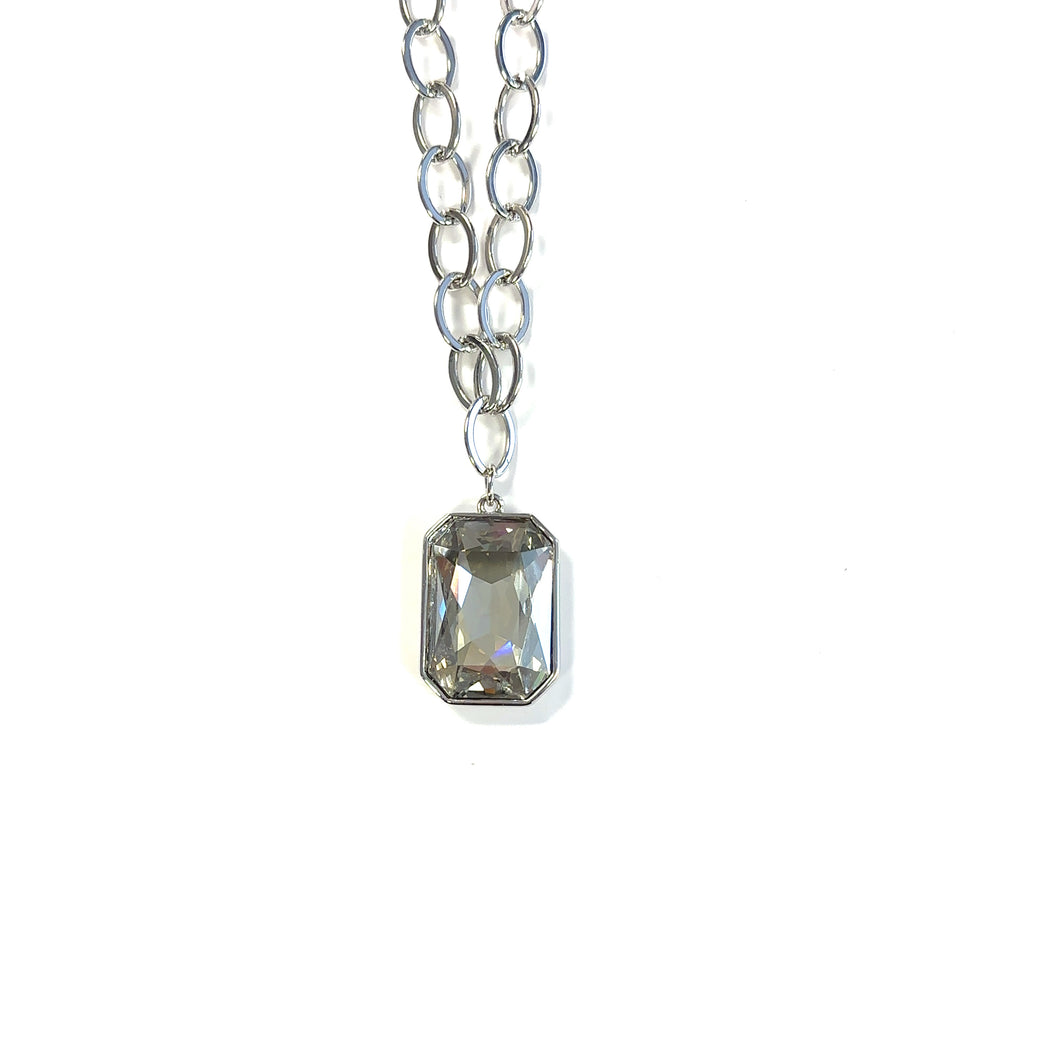 Clarity Swarovski Crystal Necklace