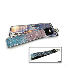 Load image into Gallery viewer, Mermaid Crystal Phone Wrist Lanyard by Jacqueline Kent
