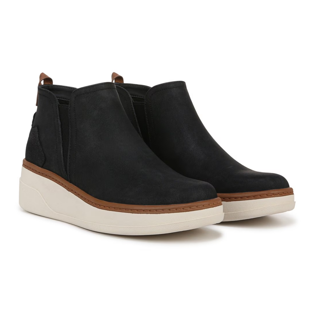 Charming Platform Wedge Short Slip On Boot by Blowfish