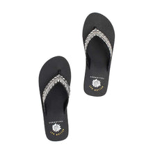 Load image into Gallery viewer, Crystal Diva Flip Flops by Yellow Box
