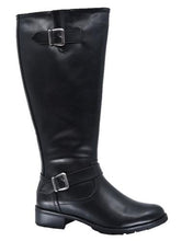 Load image into Gallery viewer, Amber Vegan Leather Athletic (Wide Calf) Tall Taxi Footwear Boot
