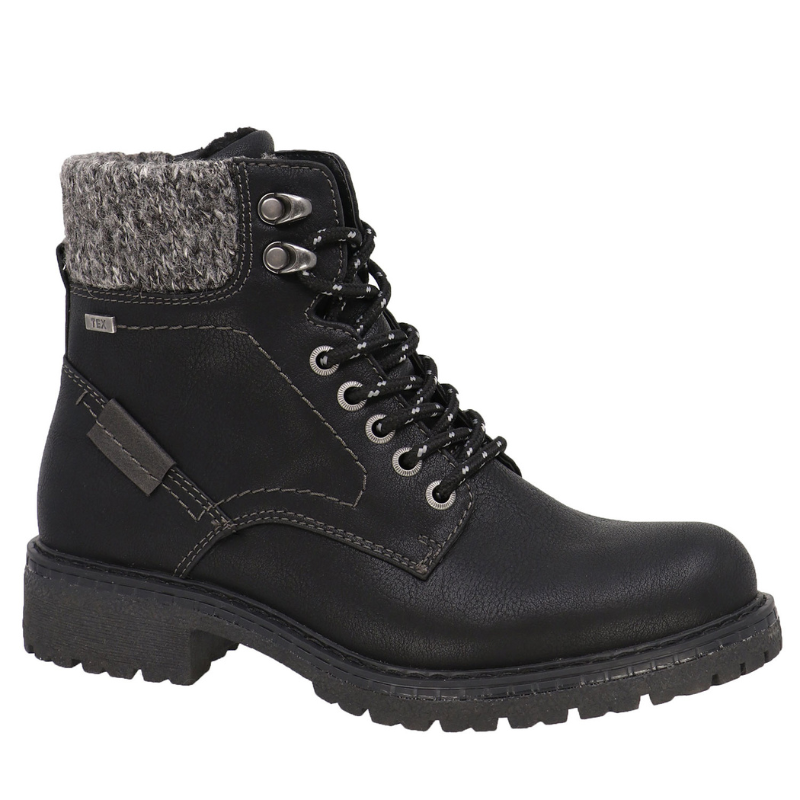 Eliza Lace Up Hiking Short Boot by Taxi Footwear