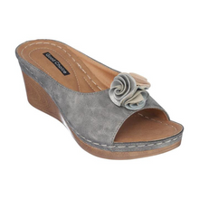 Load image into Gallery viewer, Maritime Wedge Sandal by Good Choice
