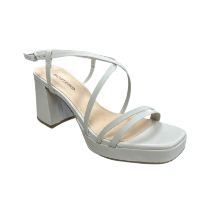 Strapping Perfection Dress Sandal with Platform and Block Heel by Bottero
